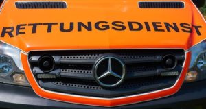 Rettungswagen des Rettungsdienstes